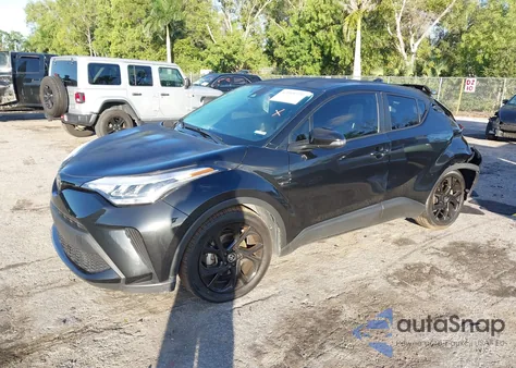 2021 Toyota C-Hr Nightshade Edition from USA, damaged, VIN JTNKHMBXXM1127045